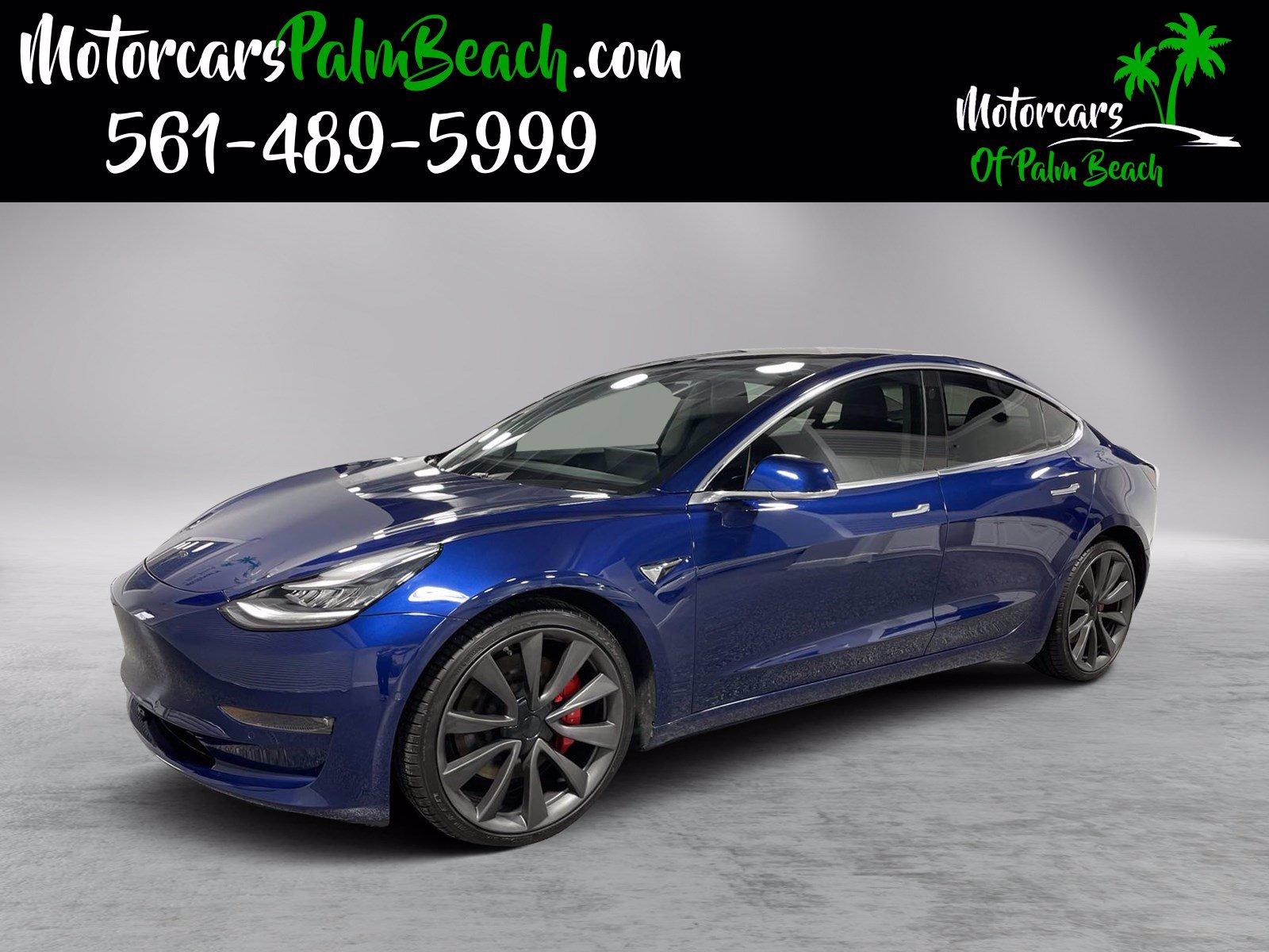 used 2018 tesla model 3 price